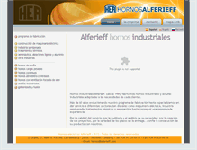 Tablet Screenshot of alferieff.com